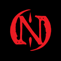 necro logo black bg